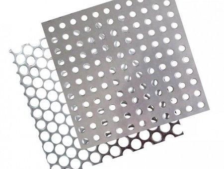 Лист перфорированный оцинкованный 0.75x1250x2500; Rv 4-6